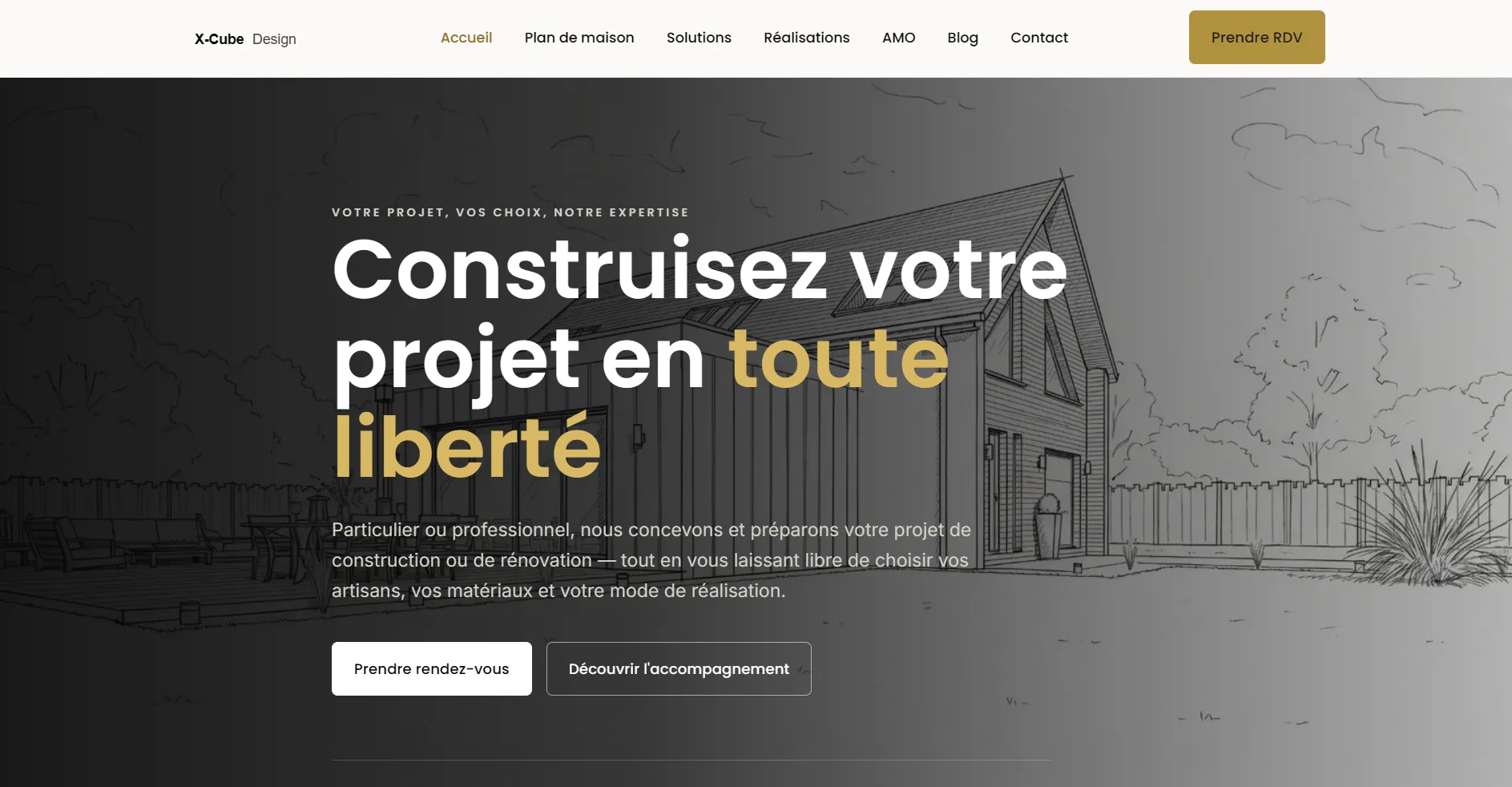 X-Cube Design — Le site en ligne